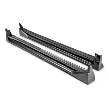 Picture of Seibon 06-07 Subaru WRX-STI Sedan CW-Style Carbon Fiber Side Skirts
