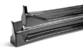 Picture of Seibon 06-07 Subaru WRX-STI Sedan CW-Style Carbon Fiber Side Skirts