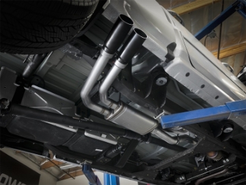 Picture of aFe Rebel Series 3in to 2-5in 409 SS Cat-Back Exhaust w- Black Tips 09-18 GM Silverado-Sierra 5-4L
