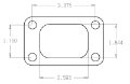 Picture of Cometic Turbo FLG T3-T4 Turbine Inlet Exhaust Gasket