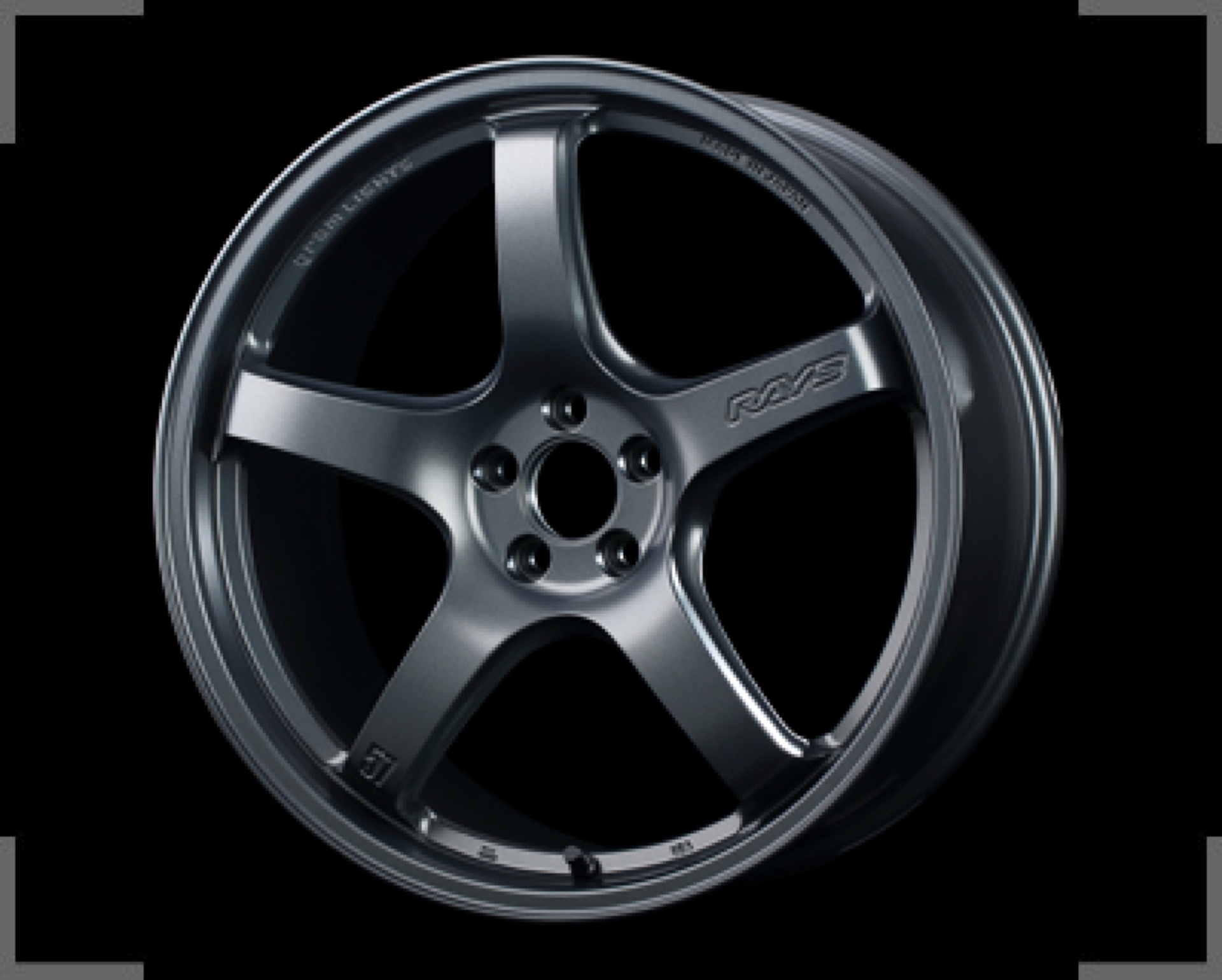 Picture of Gram Lights 57CR 19x9-5 +45 5x114-3 Gunblue II Wheel