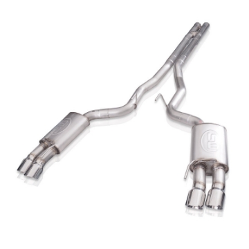 Picture of Stainless Works 18+ Ford Mustang GT Redline H-Pipe Performance Connect Cat-Back Exhaust