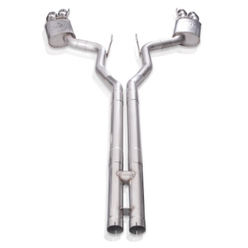 Picture of Stainless Works 18+ Ford Mustang GT Redline H-Pipe Performance Connect Cat-Back Exhaust