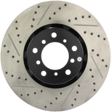 Picture of StopTech 00-03 BMW M5 E39 Slotted & Drilled Right Front Rotor
