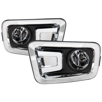 Picture of Spyder 16-18 Nissan Titan w-o Auto Headlight OEM Style Fog Lights w-Switch - Clear FL-NT16-C