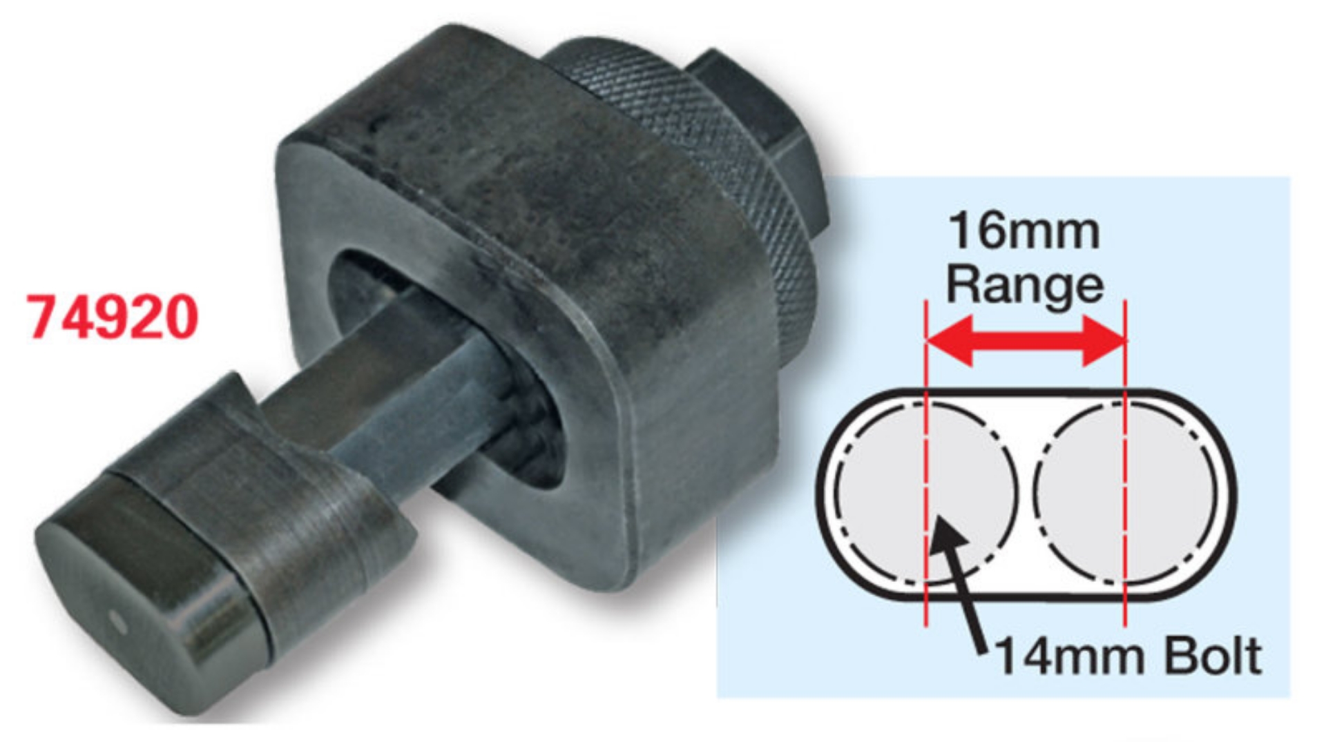 Picture of SPC Performance 14x16mm Slot Punch Tool