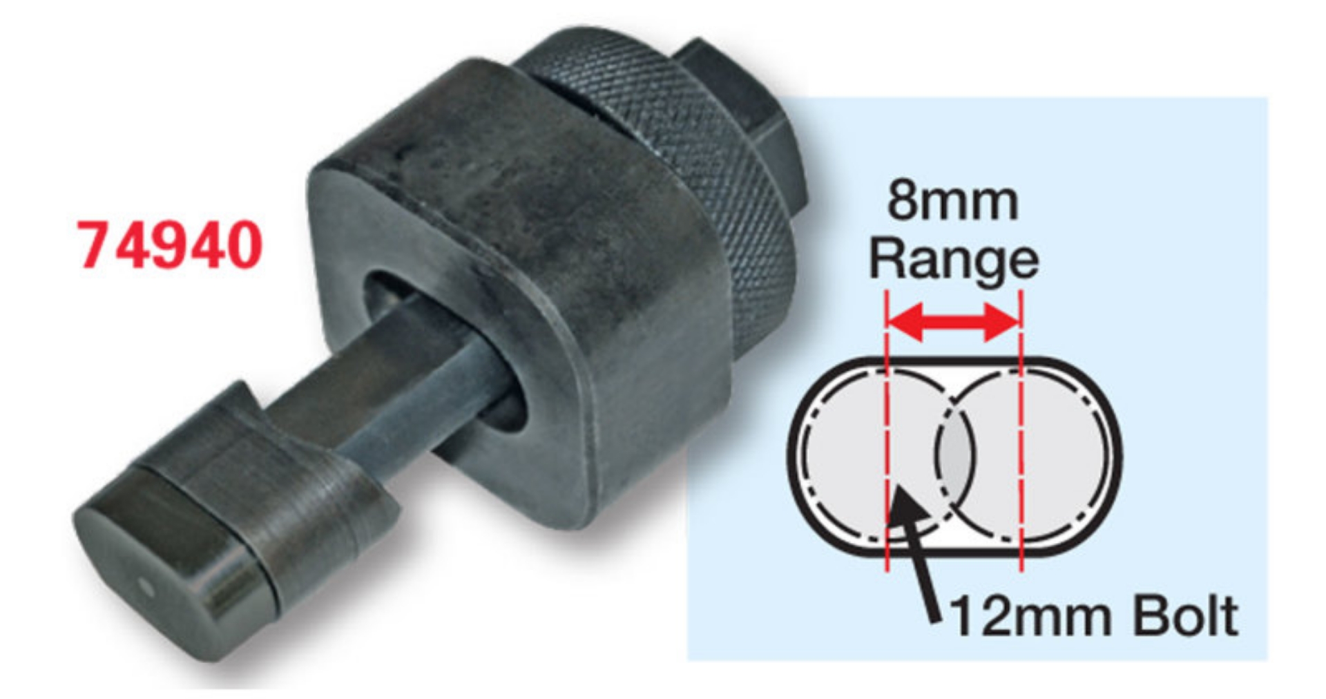 Picture of SPC Performance 12x8mm Slot Punch Tool
