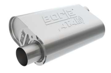Picture of Borla CrateMuffler BB Mopar 383-413-426-440 ATAK 2-5in Offset-Offset 14inx4-35inx9in Oval Muffler