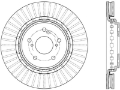 Picture of StopTech 14-17 Acura MDX - 15-18 Acura TLX Cryo-Stop Front Premium Rotor