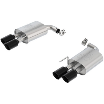 Picture of Ford Racing 2018 Mustang GT 5-0L Extreme Muffler Kit - Black Chrome Tips
