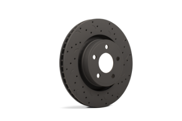 Picture of Hawk Talon 2002 Jaguar X-Type Drilled and Slotted Rear Brake Rotor Set