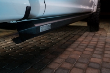 Picture of AMP Research 18-24 Jeep Wrangler JL 2DR PowerStep XL - Black Incl OEM Style Illumination