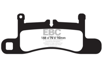 Picture of EBC 10-17 Volkswagen Touareg Ultimax OEM Replacement Rear Brake Pads