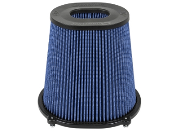 Picture of aFe Quantum Pro-5 R Air Filter Inverted Top - 5in Flange x 9in Height - Oiled P5R