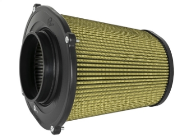 Picture of aFe Quantum Pro-Guard 7 Air Filter Inverted Top - 5in Flange x 9in Height - Oiled PG7
