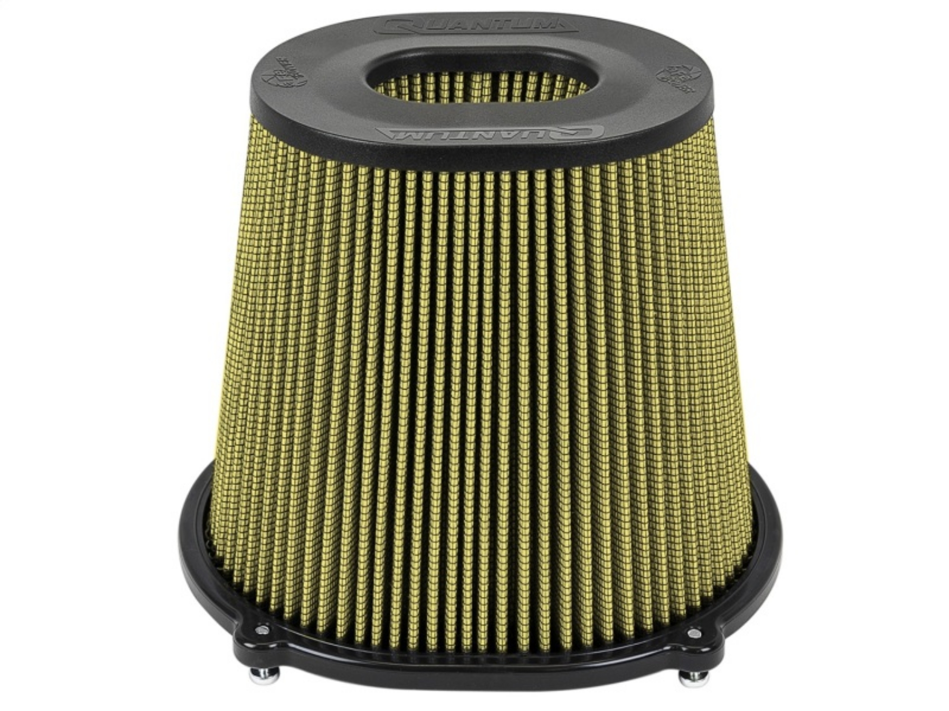 Picture of aFe Quantum Pro-Guard 7 Air Filter Inverted Top - 5in Flange x 8in Height - Oiled PG7