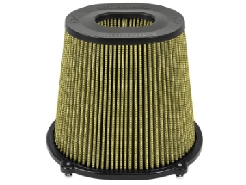 Picture of aFe Quantum Pro-Guard 7 Air Filter Inverted Top - 5in Flange x 8in Height - Oiled PG7