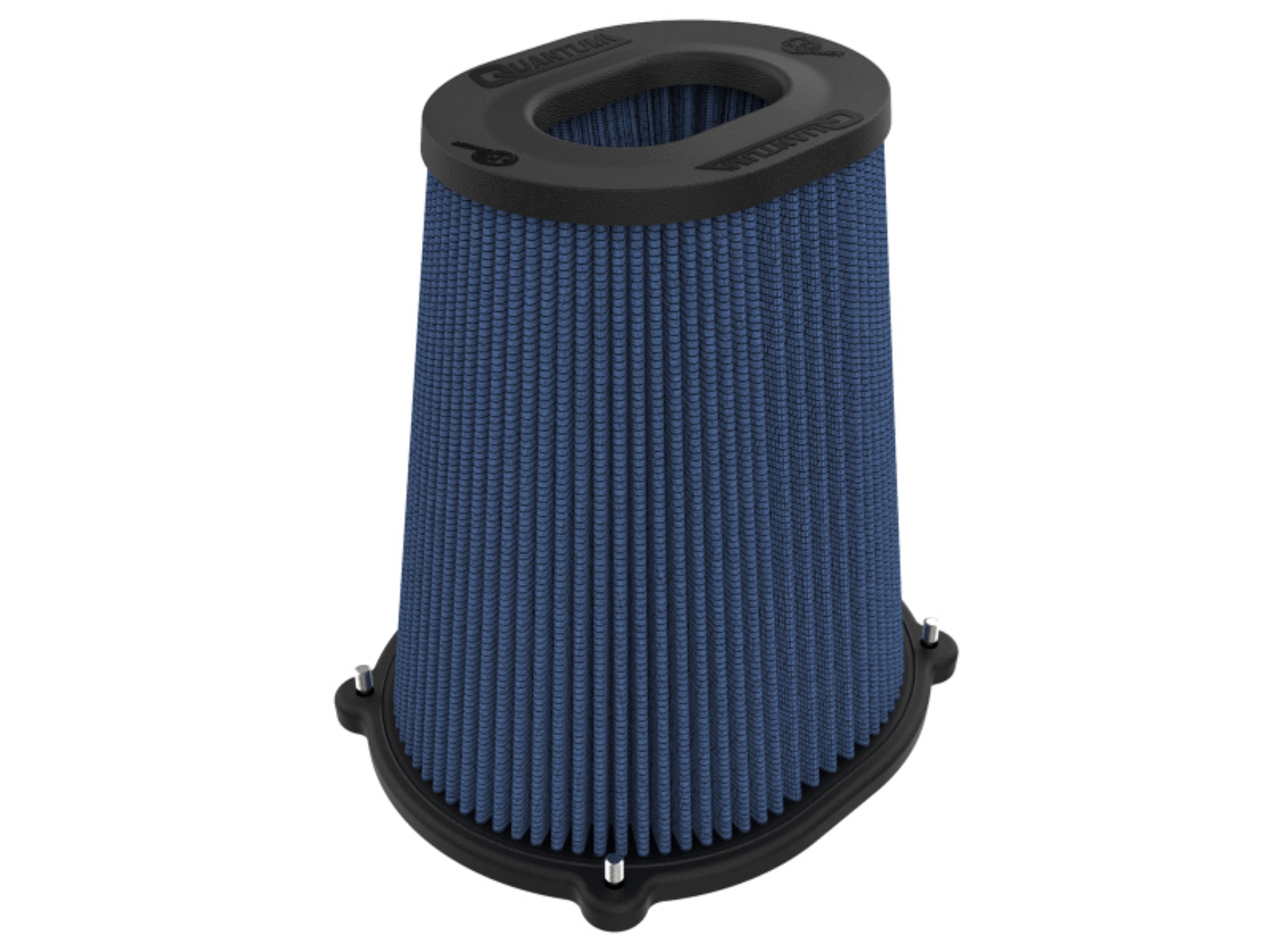 Picture of aFe Quantum Pro-5 R Air Filter Inverted Top - 5-5inx4-25in Flange x 9in Height - Oiled P5R