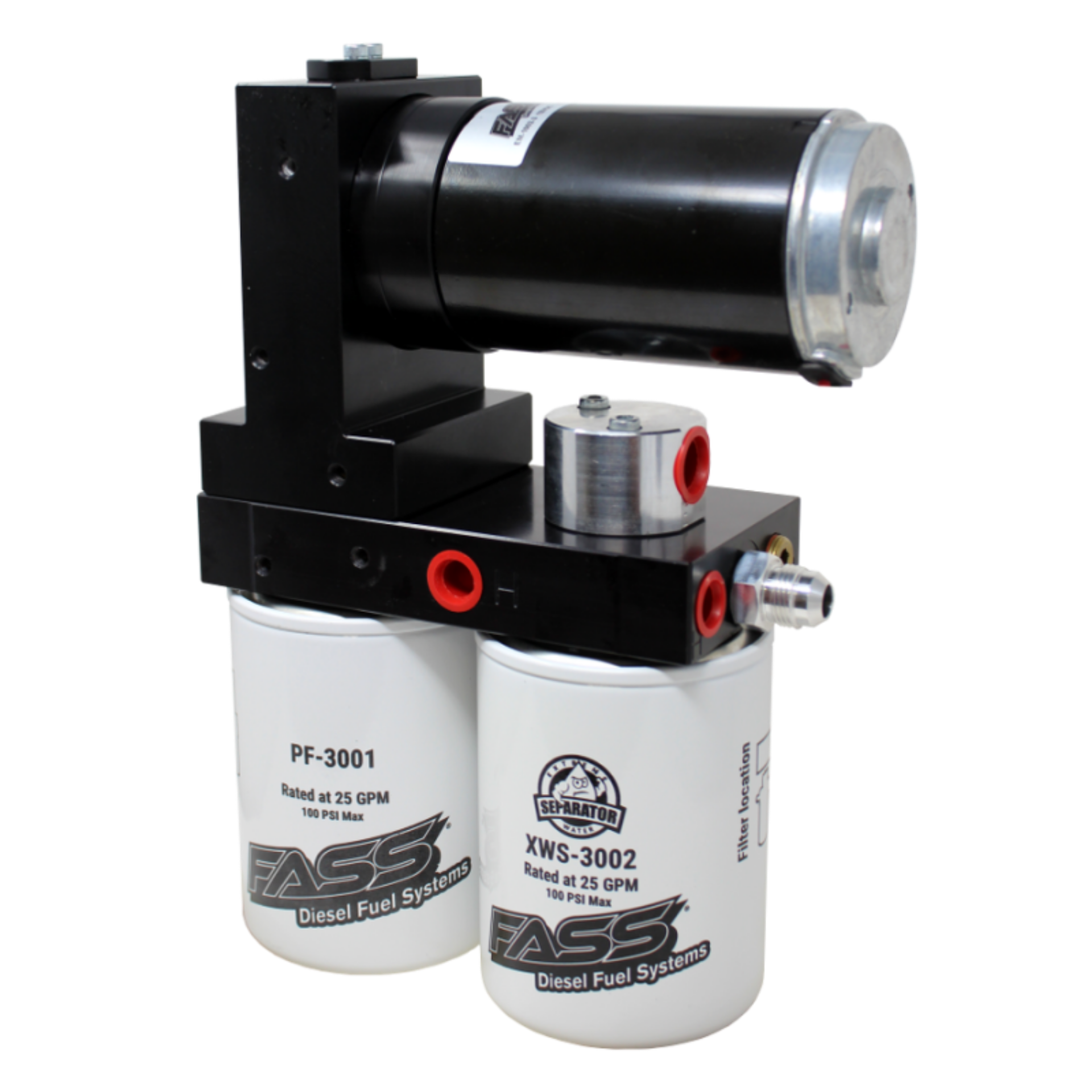 Picture of FASS Class 8 250gph-16-18psi Titanium Signature Series Fuel Air Separation System TS 250G