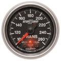 Picture of Autometer Elite 52-4mm 100-260F Transmission Temperature Peak & Warn w- Electronic Control Gauge
