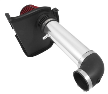 Picture of Spectre 11-17 Dodge Challenger-Charger 5-7L V8 Air Intake Kit - Polished w-Red Filter