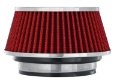 Picture of Spectre Adjustable Conical Air Filter 2-1-2in- Tall Fits 3in- - 3-1-2in- - 4in- Tubes - Red
