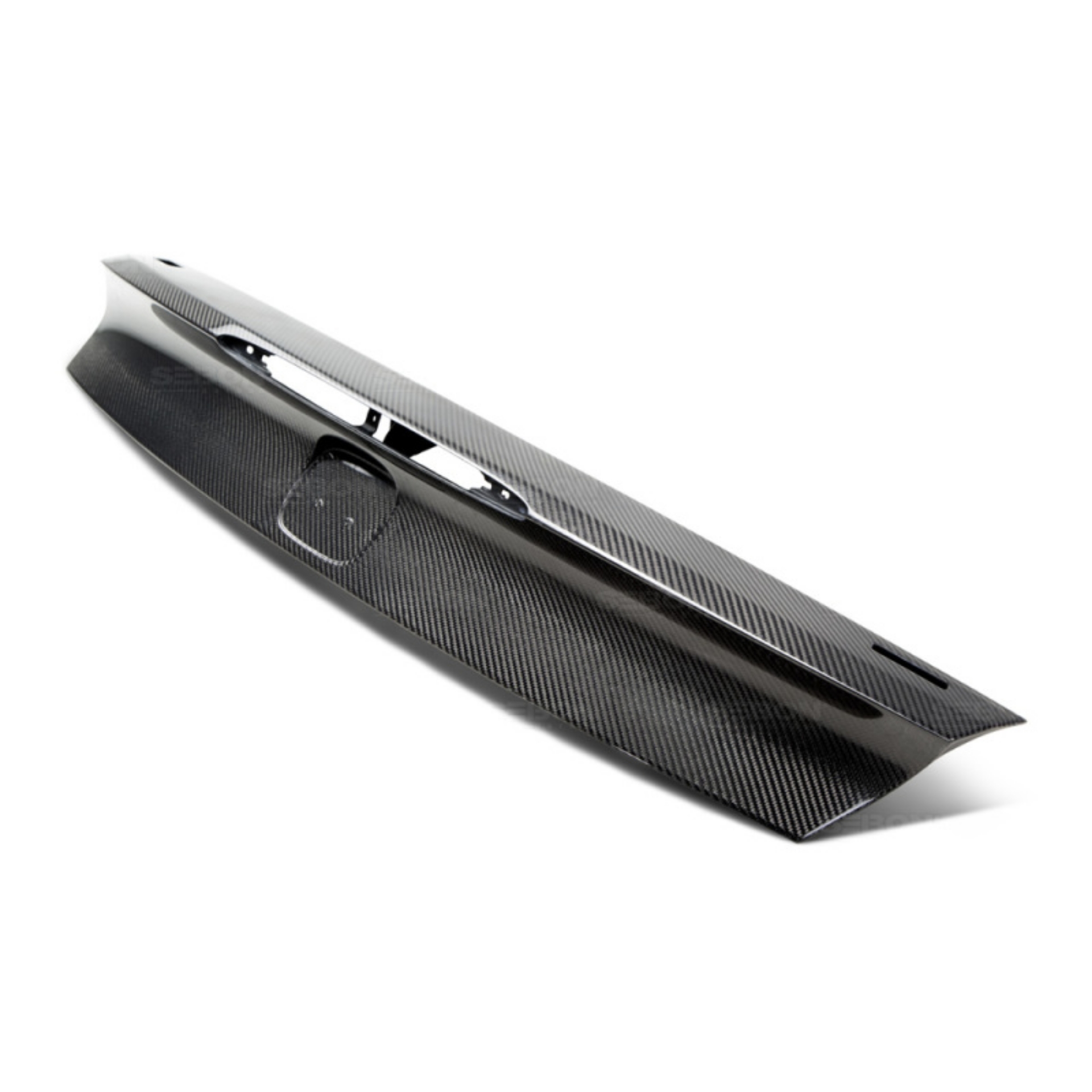 Picture of Seibon 14-15 Honda Civic Si Coupe OEM-Style Carbon Fiber Trunk Garnish