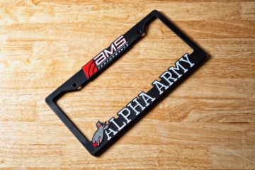 Picture of AMS Performance AMS - Alpha Army License Plate Frame