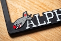 Picture of AMS Performance AMS - Alpha Army License Plate Frame