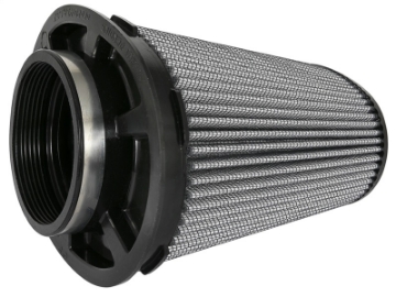 Picture of aFe Magnum FLOW Pro DRY S Universal Air Filter F-4in- - B-8X6-5 MT2 - T-5-25 X 3-75 - H-7-5in