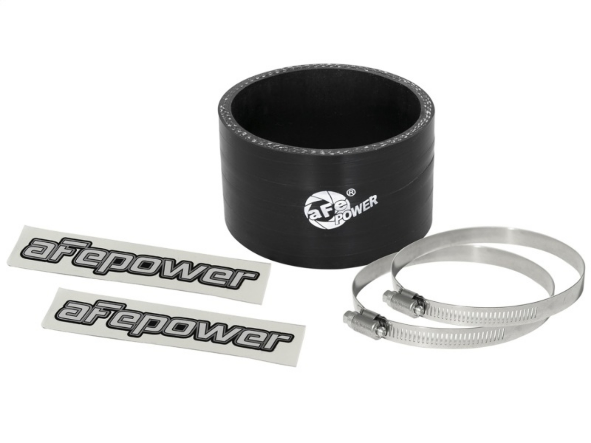 Picture of aFe Magnum FORCE CAI Univ- Silicone Coupling Kit 2-75in- ID - 1-75in- L Straight Coupler - Black