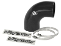 Picture of aFe Magnum FORCE CAI Univ- Silicone Coupling Kit 2-75in- ID - 3in- L 90 Deg- Elbow Coupler - Black