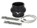 Picture of aFe Magnum FORCE CAI Univ- Silicone Coupling Kit 2-75in- ID - 3in- L Straight Coupler w-Hump - Blk