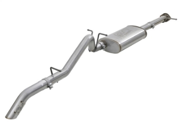 Picture of aFe MACH Force-Xp Hi-Tuck 3in- 409 SS C-B Exhaust 15-18 GM Colorado-Canyon L4-2-5L-V6-3-6L - Raw Tip
