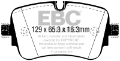 Picture of EBC 16-18 Audi Q7 Yellowstuff Rear Brake Pads