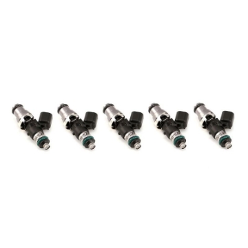 Picture of Injector Dynamics ID1300X Injectors - 48mm Length - 14mm Top - 14mm Lower Set of 5