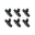 Picture of Injector Dynamics ID1300X Injectors - 48mm Length - 14mm Grey Top - 14mm Lower O-Ring - Set of 6