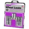Picture of McGard Wheel Lock Nut Set - 4pk- Cone Seat Duplex 9-16-18 - 7-8 Hex - 2-5in- Length - Chrome