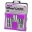 Picture of McGard Wheel Lock Nut Set - 4pk- Cone Seat Duplex 9-16-18 - 7-8 Hex - 2-5in- Length - Chrome