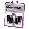 Picture of McGard Wheel Lock Nut Set - 4pk- Tuner - Cone Seat M14X1-5 - 1in- Hex - 1-935in- Length - Black