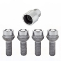 Picture of McGard Wheel Lock Bolt Set - 4pk- Radius Seat M12X1-5 - 17mm Hex - 27-9mm Shank Length - Chrome