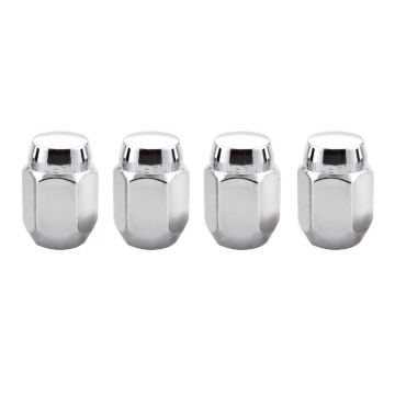 Picture of McGard Hex Lug Nut Cone Seat M12X1-25 - 13-16 Hex - 1-28in- Length 4-Pack - Chrome