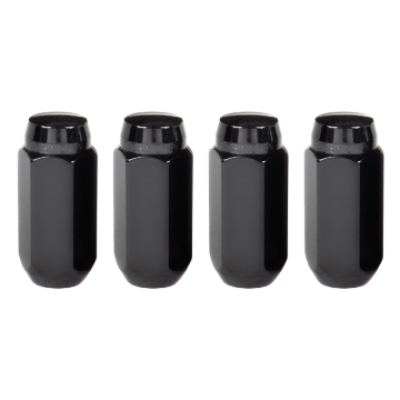 Picture of McGard Hex Lug Nut Cone Seat M14X1-5 - 22mm Hex - 1-945in- Length 4-Pack - Black