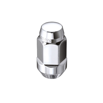 Picture of McGard Hex Lug Nut Cone Seat Bulge Style M14X1-5 - 22mm Hex - 1-945in- Length 4-Pack - Chrome