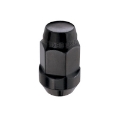 Picture of McGard Hex Lug Nut Cone Seat Bulge Style M14X1-5 - 22mm Hex - 1-945in- Length 4-Pack - Black