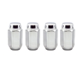 Picture of McGard Hex Lug Nut Cone Seat M14X1-5 - 22mm Hex - 1-635in- Length 4-Pack - Chrome
