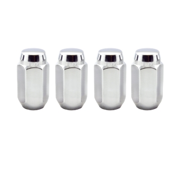 Picture of McGard Hex Lug Nut Cone Seat M14X1-5 - 22mm Hex - 1-635in- Length 4-Pack - Chrome