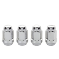 Picture of McGard Hex Lug Nut Cone Seat Bulge Style M14X1-5 - 22mm Hex - 1-635in- Length 4-Pack - Chrome