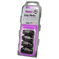 Picture of McGard Hex Lug Nut Cone Seat Bulge Style M14X1-5 - 22mm Hex - 1-635in- Length 4-Pack - Black