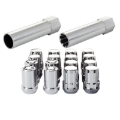 Picture of McGard SplineDrive Tuner 4 Lug Install Kit w-Locks & Tool Cone M12x1-5 - 13-16 Hex - Chrome CS